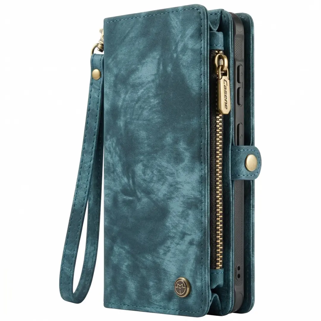 Caseme Folio-Kazval S26R 2-in-1 Hoes Portemonnee - Blauw