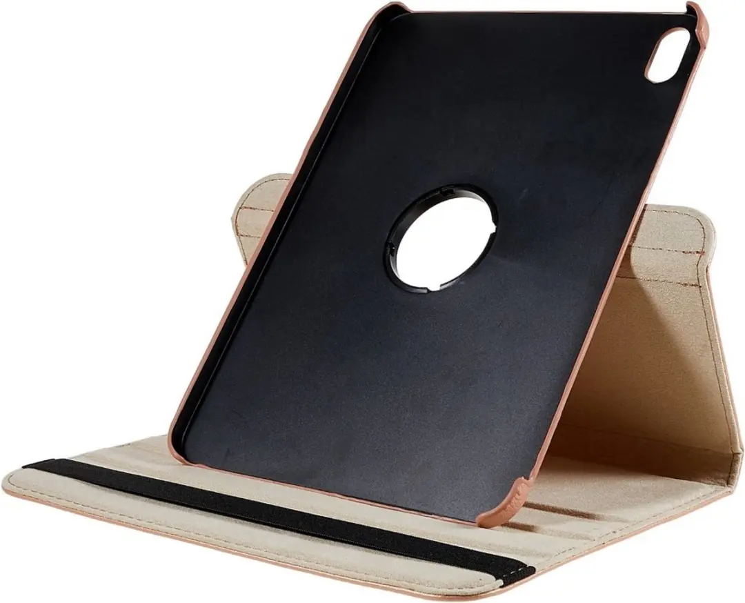 Caseme Coverup Tablethoes iPad 10.9 (2022/2025) - 360° Draaiend - Rose Gold