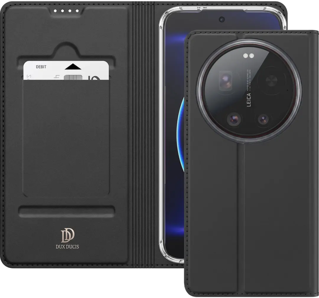 Dux Ducis Portemonnee Hoesje Xiaomi 17 Ultra - Zwart