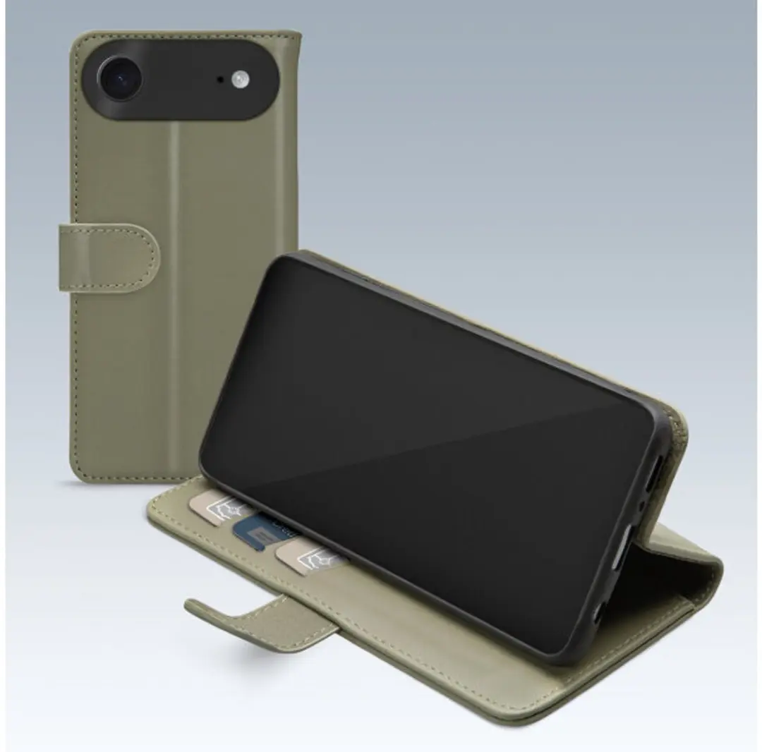 Mobilize iPhone Air Premium Gelly Bookcase Portemonnee - Groen