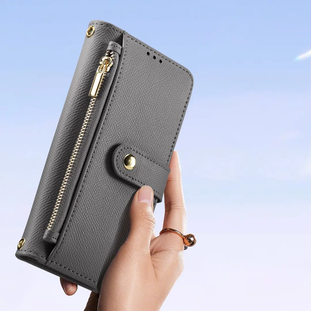 Dux Ducis Lawa Series iPhone 16 Pro Max Hoesje - Grijs