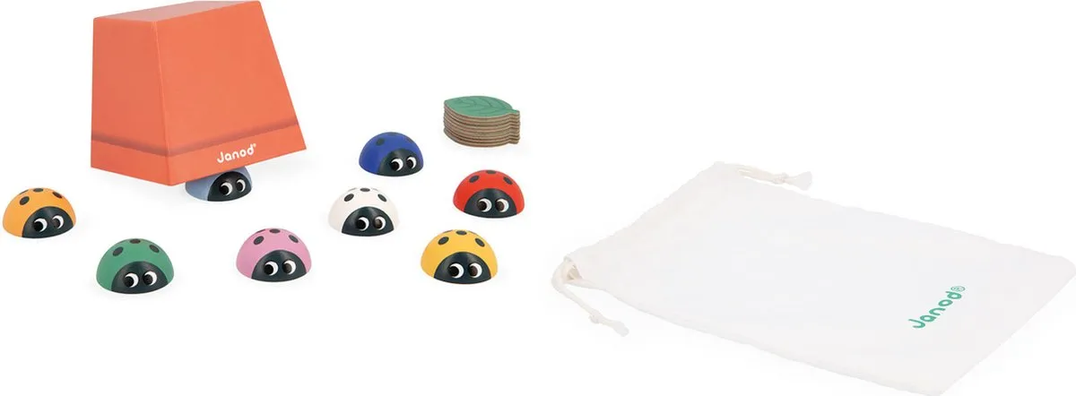 Janod Geheugenspel Lieveheersbeestjes 5079 - Multicolor