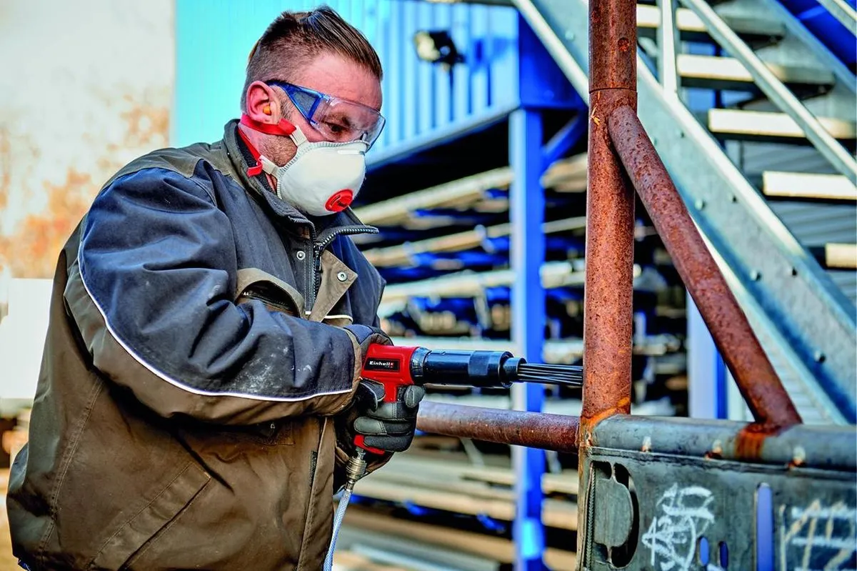 Einhell TC-PC 45 Pneumatische Hakbeitel - 1.2J - 4-delige beitelset - afbeelding 6 van 6