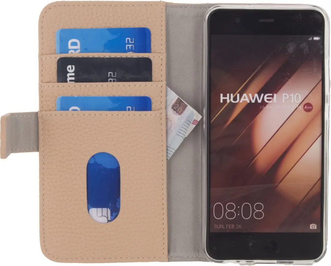 Mobilize Elite Gelly Bookcase Portemonnee Huawei P10 - Roze