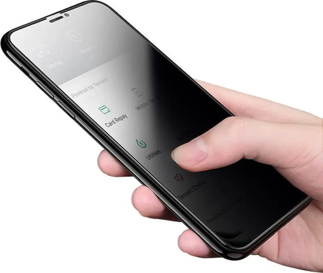 Hoco Glasfolie Anti-Spy Privacy iPhone 11 Pro/XS/X