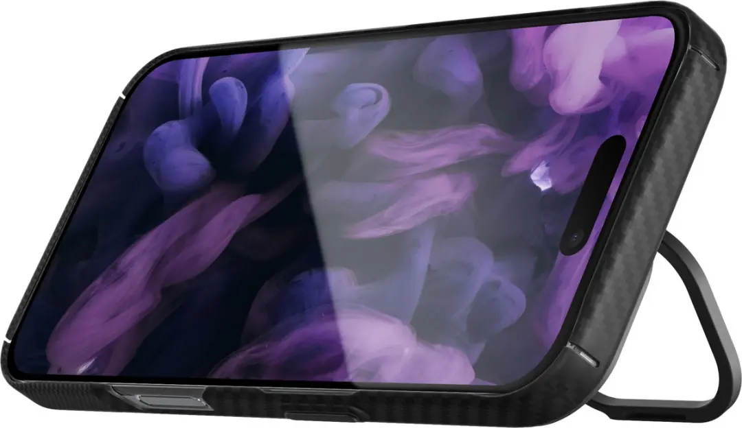 Laut Kev Protect iPhone 16 Hoesje - Zwart - LIP24AKEBK