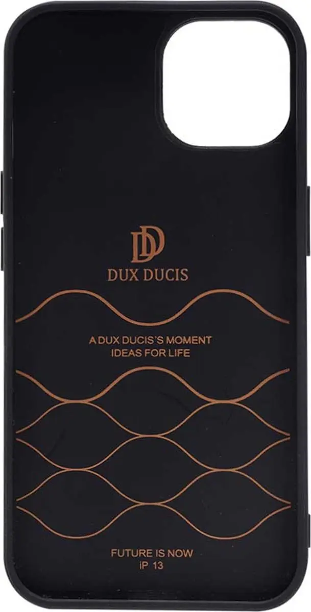 Dux Ducis Fino Series Hoesje iPhone 13 Mini - Zwart