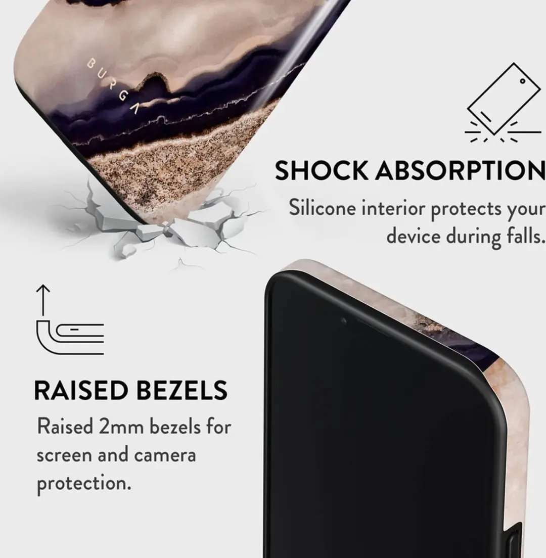 Burga Tough Case iPhone 14 Pro Max Royal - Blauw - afbeelding 6 van 6
