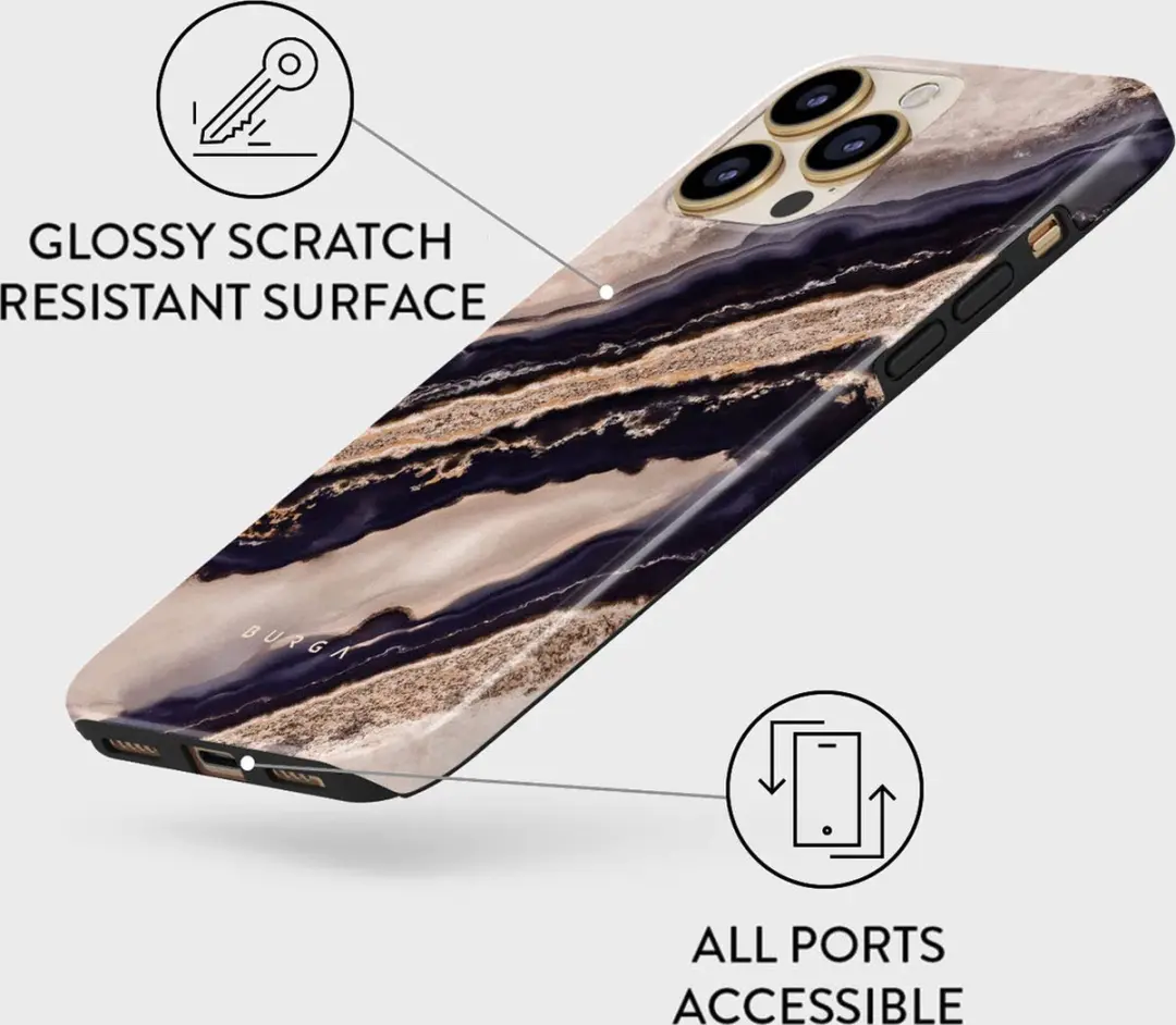 Burga Tough Case iPhone 14 Pro Max Royal - Blauw