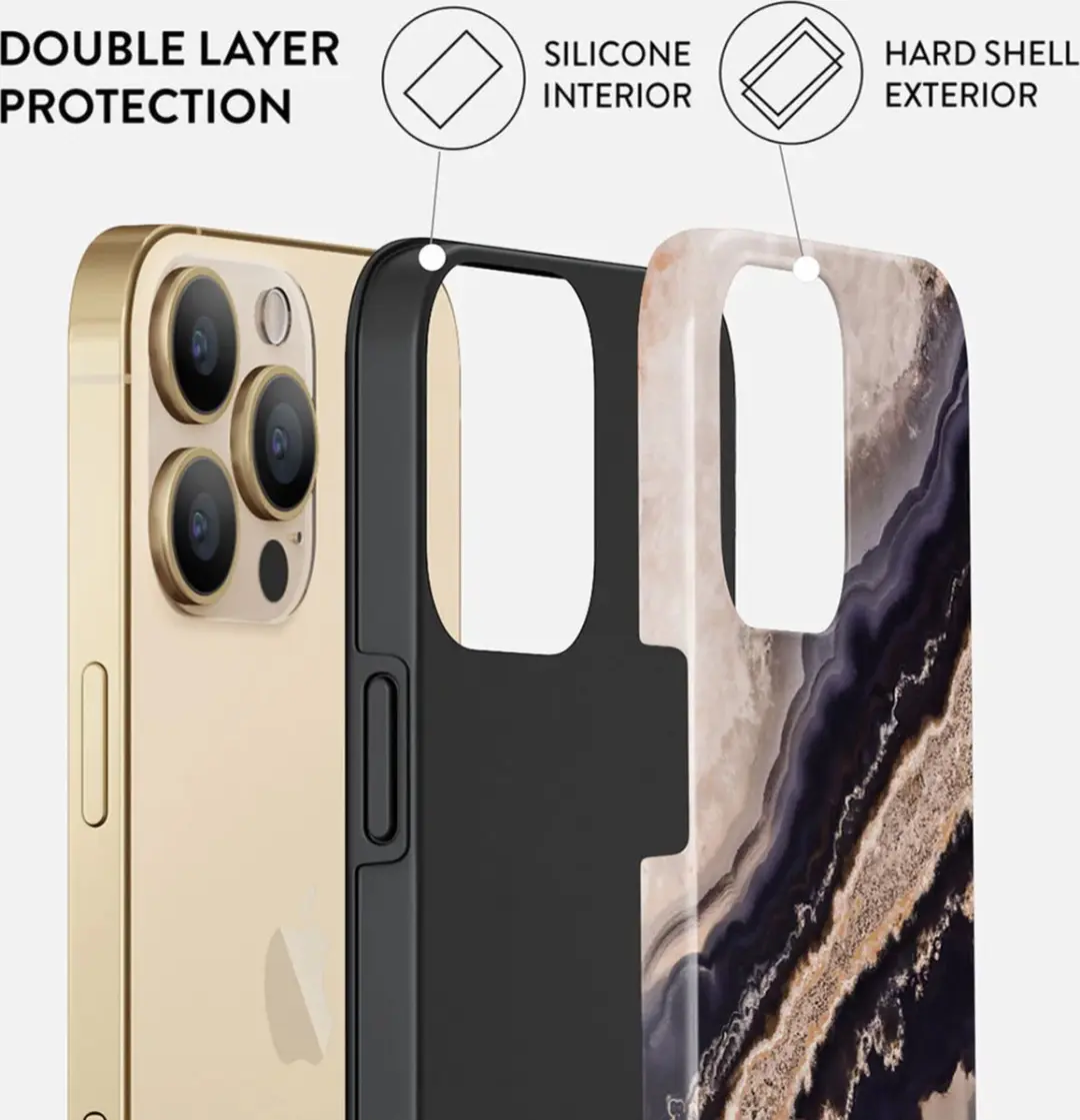 Burga Tough Case iPhone 14 Pro Max Royal - Blauw