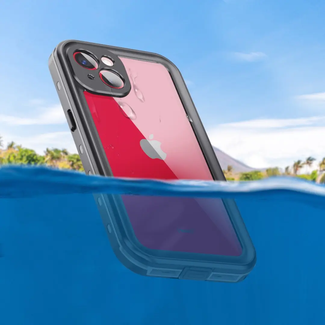 Redpepper Hoesje iPhone 13 IP68 Transparant - BACK-REDP-IP13
