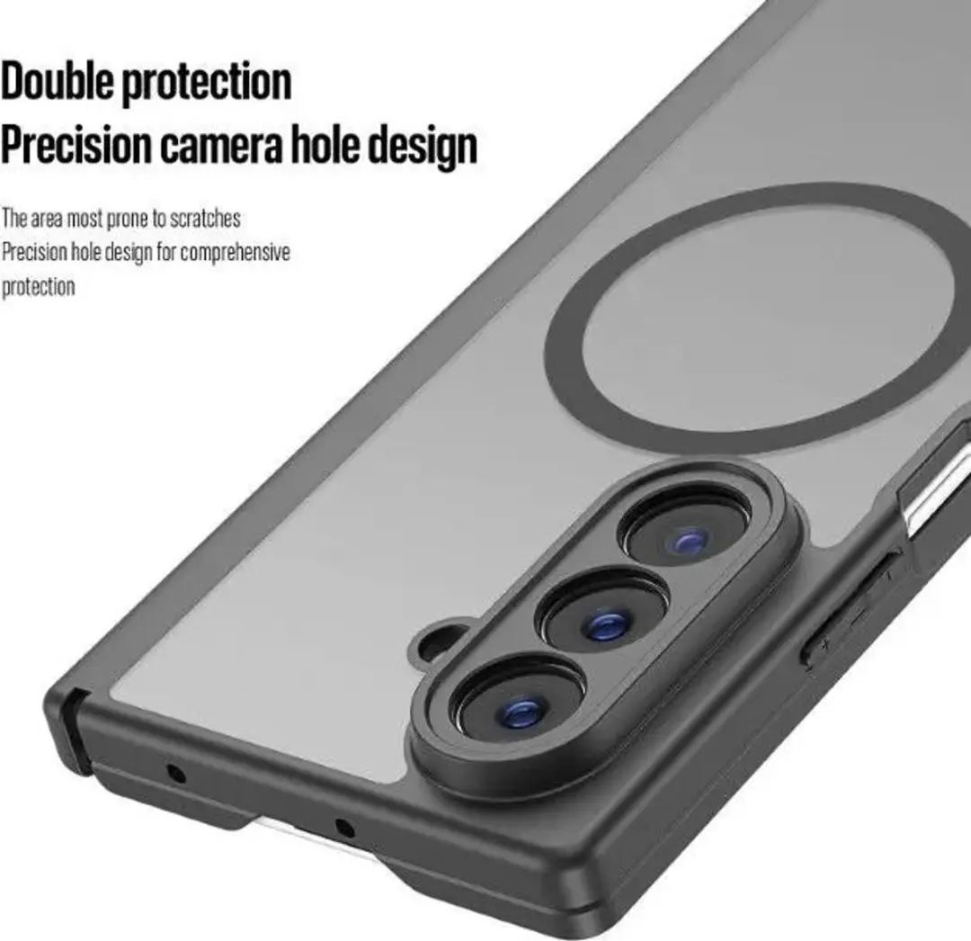 Dux Ducis Expn Hoesje Samsung Galaxy Z Fold 7 - Hardcase Zwart - afbeelding 6 van 6