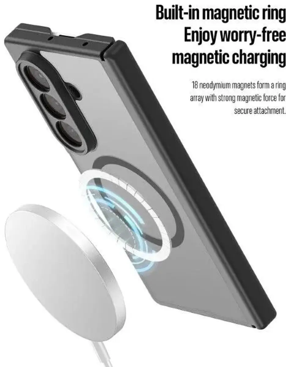Dux Ducis Expn Hoesje Samsung Galaxy Z Fold 7 - Hardcase Zwart