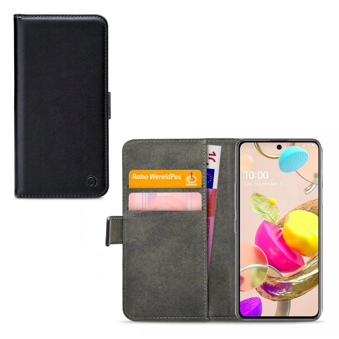 Mobilize Classic Gelly Wallet Bookcase LG K42 - Zwart