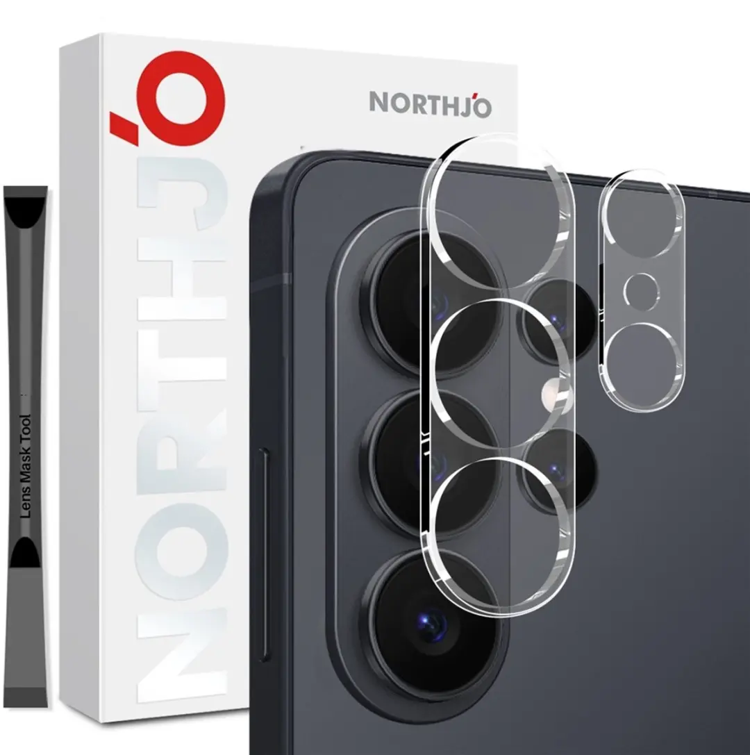 NORTHJO 9H Tempered Glass Camera Lens Protector