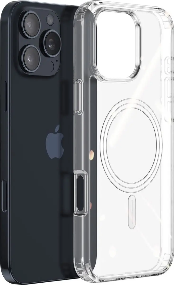 Dux Ducis iPhone 16 Pro Max Hoesje - Magnetisch - Transparant