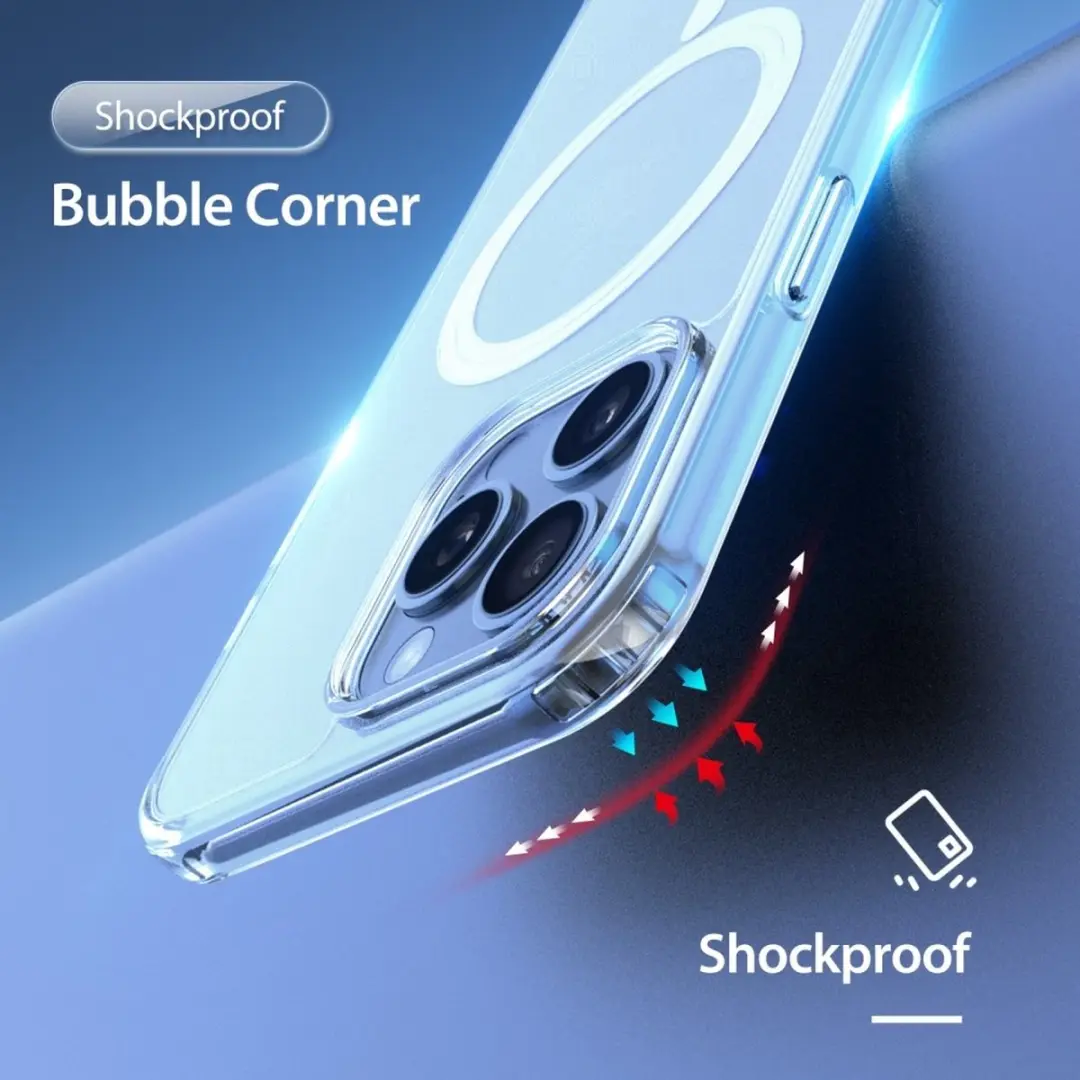 Dux Ducis iPhone 16 Pro Max Hoesje - Magnetisch - Transparant