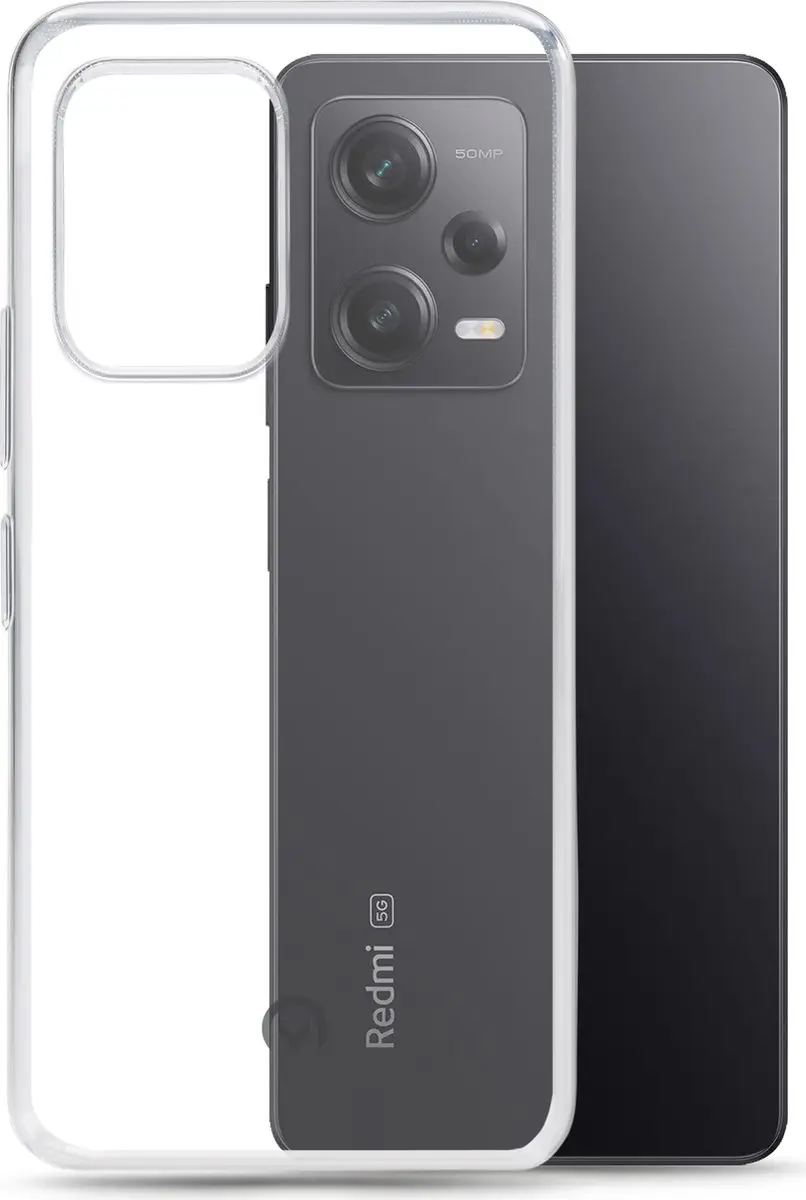 Mobilize MOB-GCC-NOTE12PRO5G Hoesje - Xiaomi Redmi Note 12 Pro 5G - Transparant