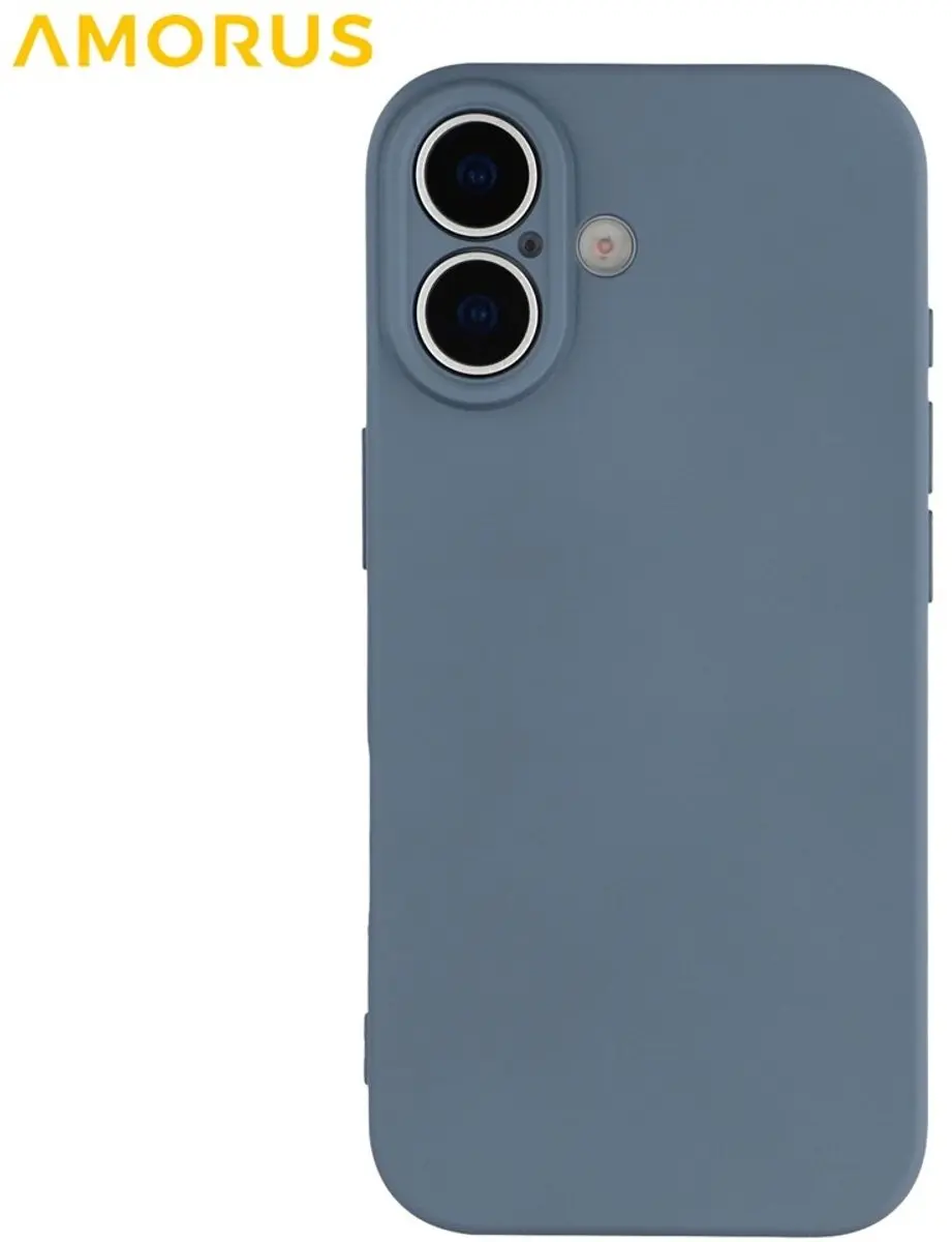 Amorus iPhone 17 Hoesje Slate Grey