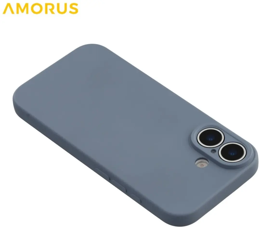 Amorus iPhone 17 Hoesje Slate Grey - afbeelding 6 van 6
