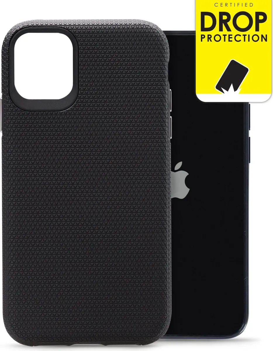 My Style iPhone 12 mini Tough Back Case - Zwart - mpn-8718256935435