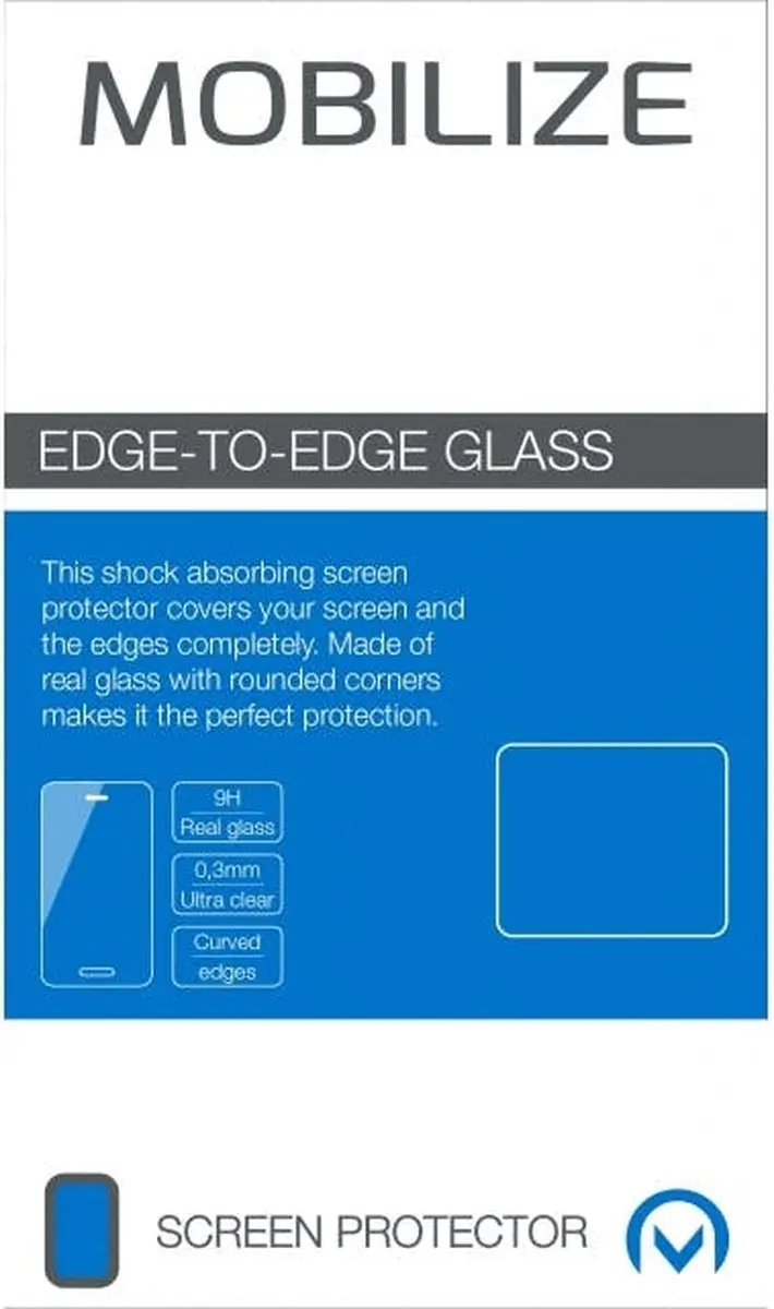 Mobilize OPPO Reno 6 Pro 5G Screenprotector - Zwart - afbeelding 6 van 6