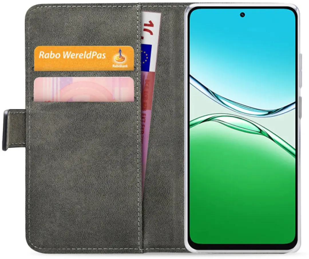 Mobilize Classic Gelly Wallet Bookcase OPPO A6 Pro - Zwart