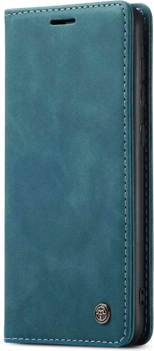 Caseme 013 Book Case Hoesje Samsung Galaxy S21 FE - Blauw