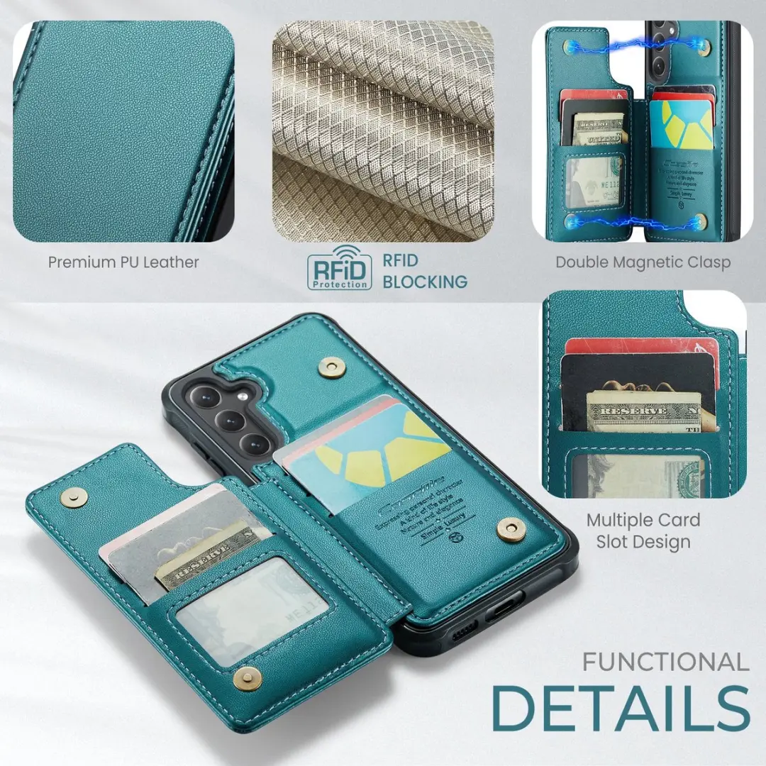 CaseMe C22 Hoesje Samsung Galaxy S26 Plus - Groen