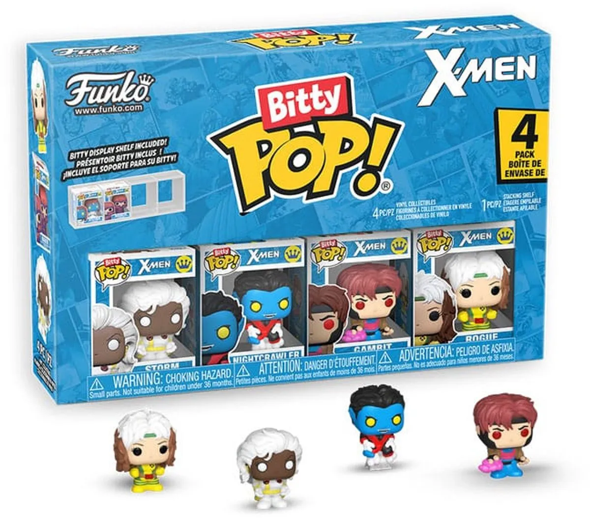 Funko X-Men Bitty POP! Gambit 4-Pack