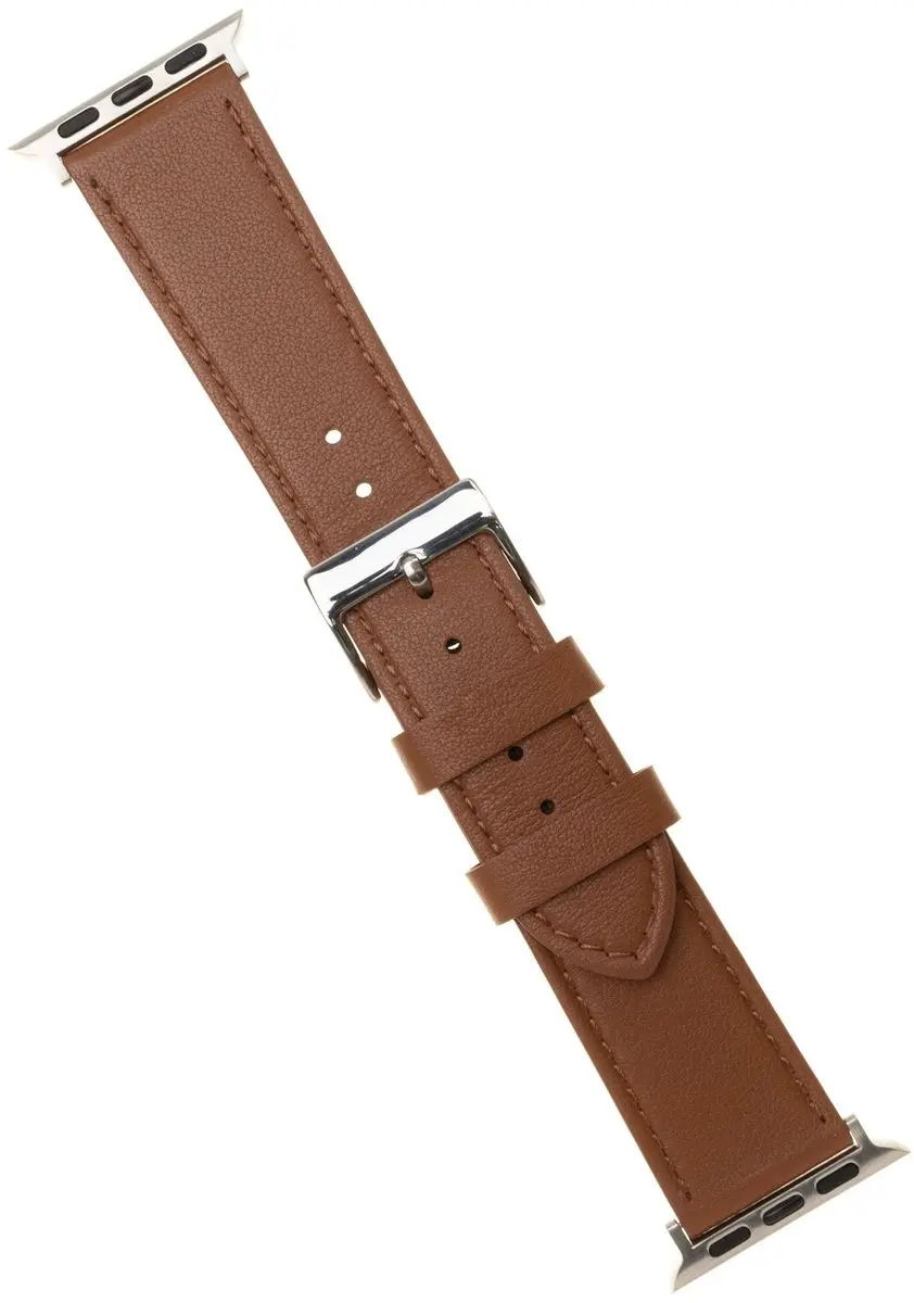 Fixed Leren Apple Watch Bandje - Bruin