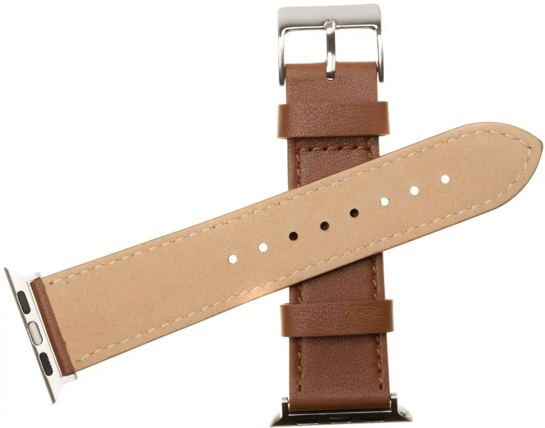 Fixed Leren Apple Watch Bandje - Bruin