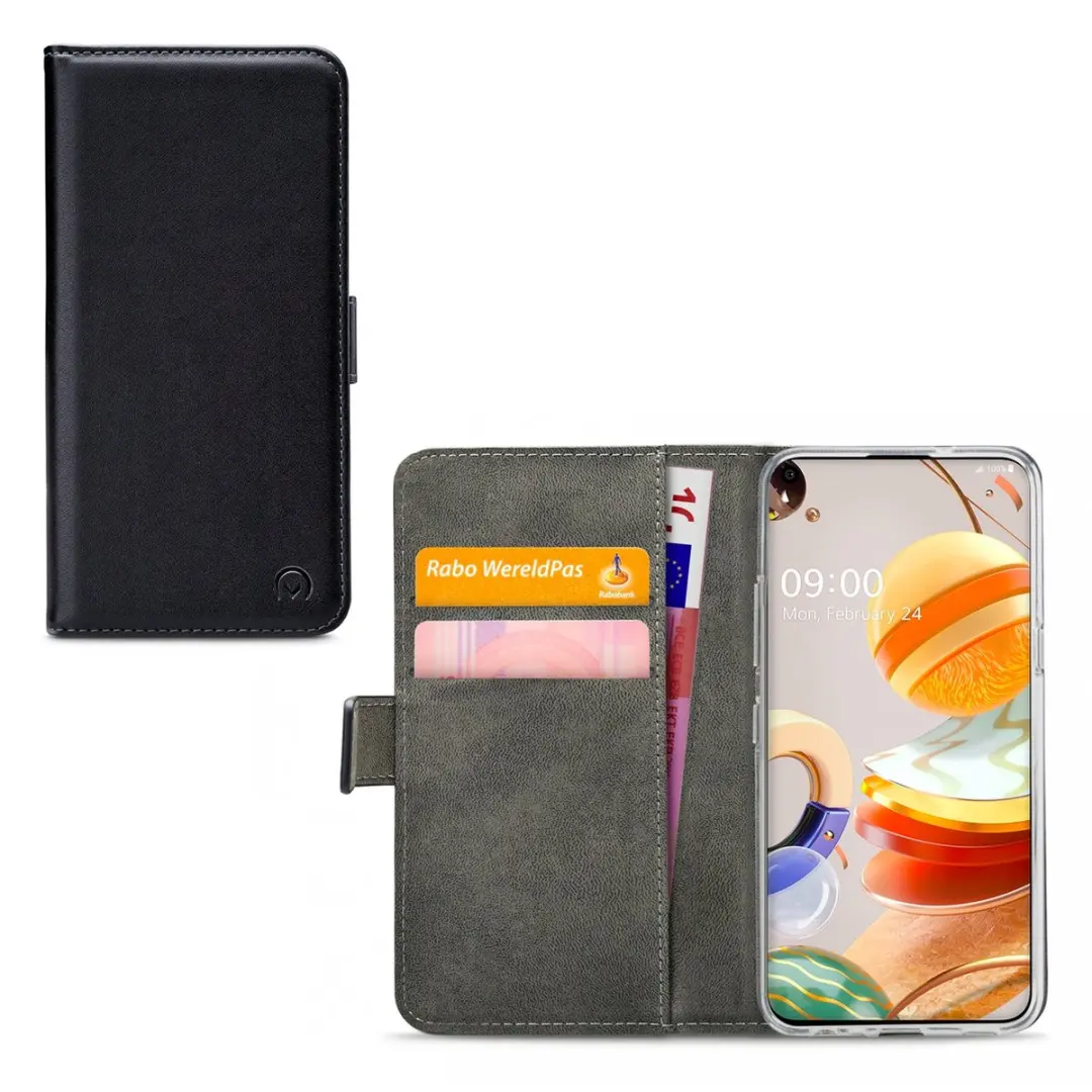 Mobilize Classic Gelly Wallet Bookcase Portemonnee K61 - Zwart