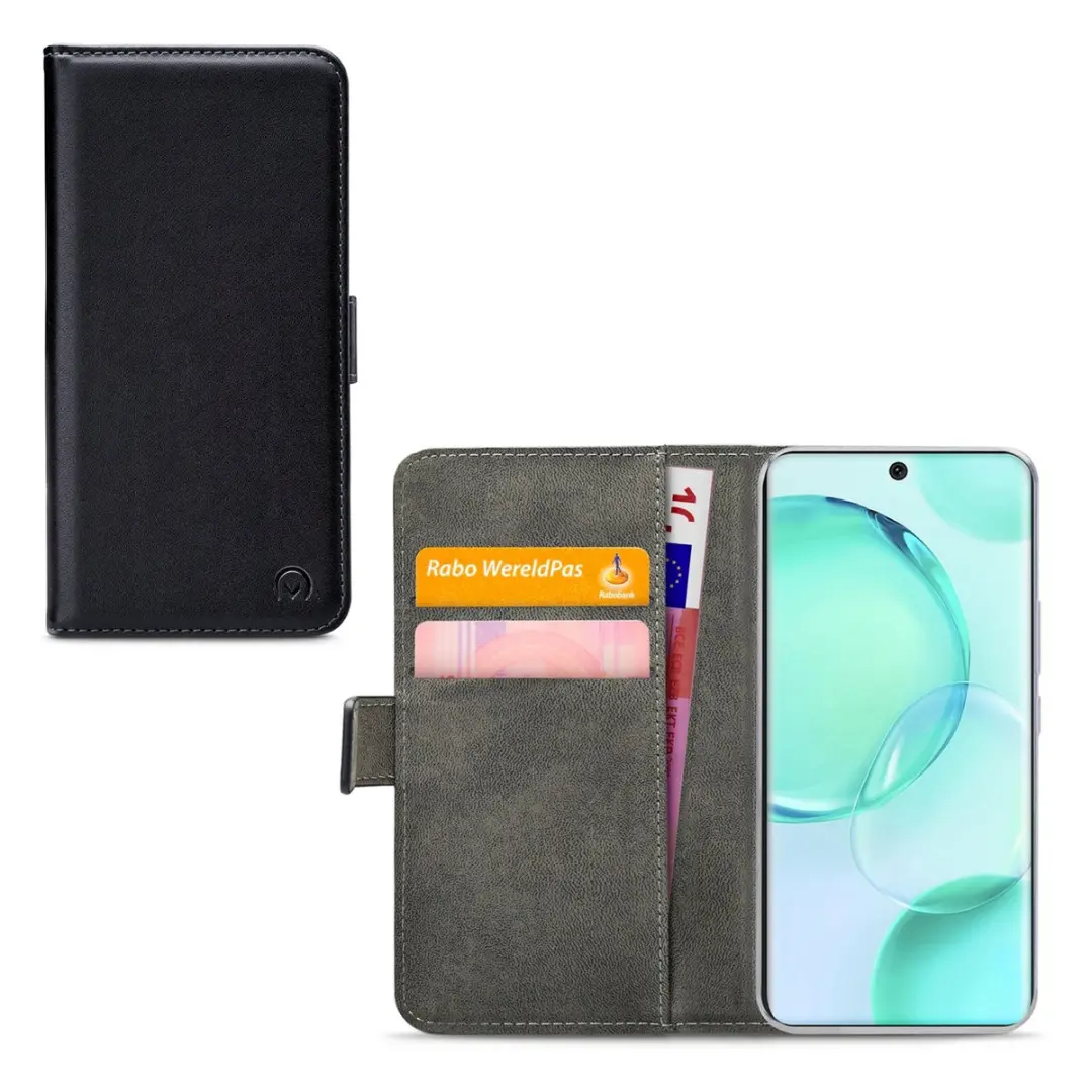 Mobilize Classic Gelly Wallet Bookcase Hoesje HONOR 50 Pro - Zwart