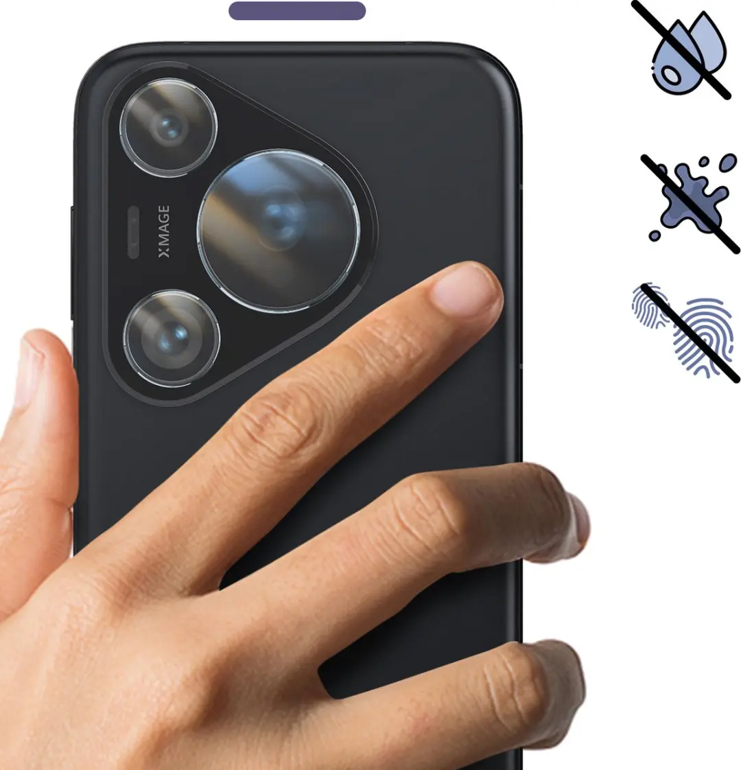 Imak Beschermfolie Huawei Pura 70 Achtercamera - Gehard Glas
