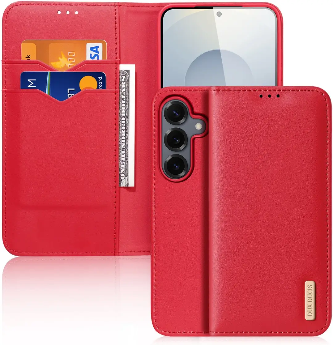 Dux Ducis Hivo Series Telefoonhoesje Samsung Galaxy S25 Edge - Rood