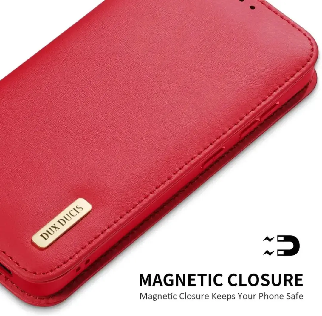 Dux Ducis Hivo Series Telefoonhoesje Samsung Galaxy S25 Edge - Rood