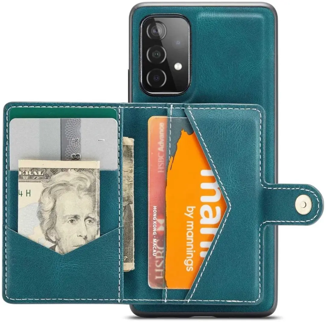 Caseme JH-01 Hoesje Samsung Galaxy A32 5G - Blauw