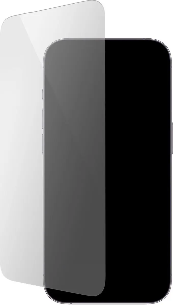 Mobiparts Screenprotector iPhone 15 Pro Max - Gehard Glas Anti-bacterieel