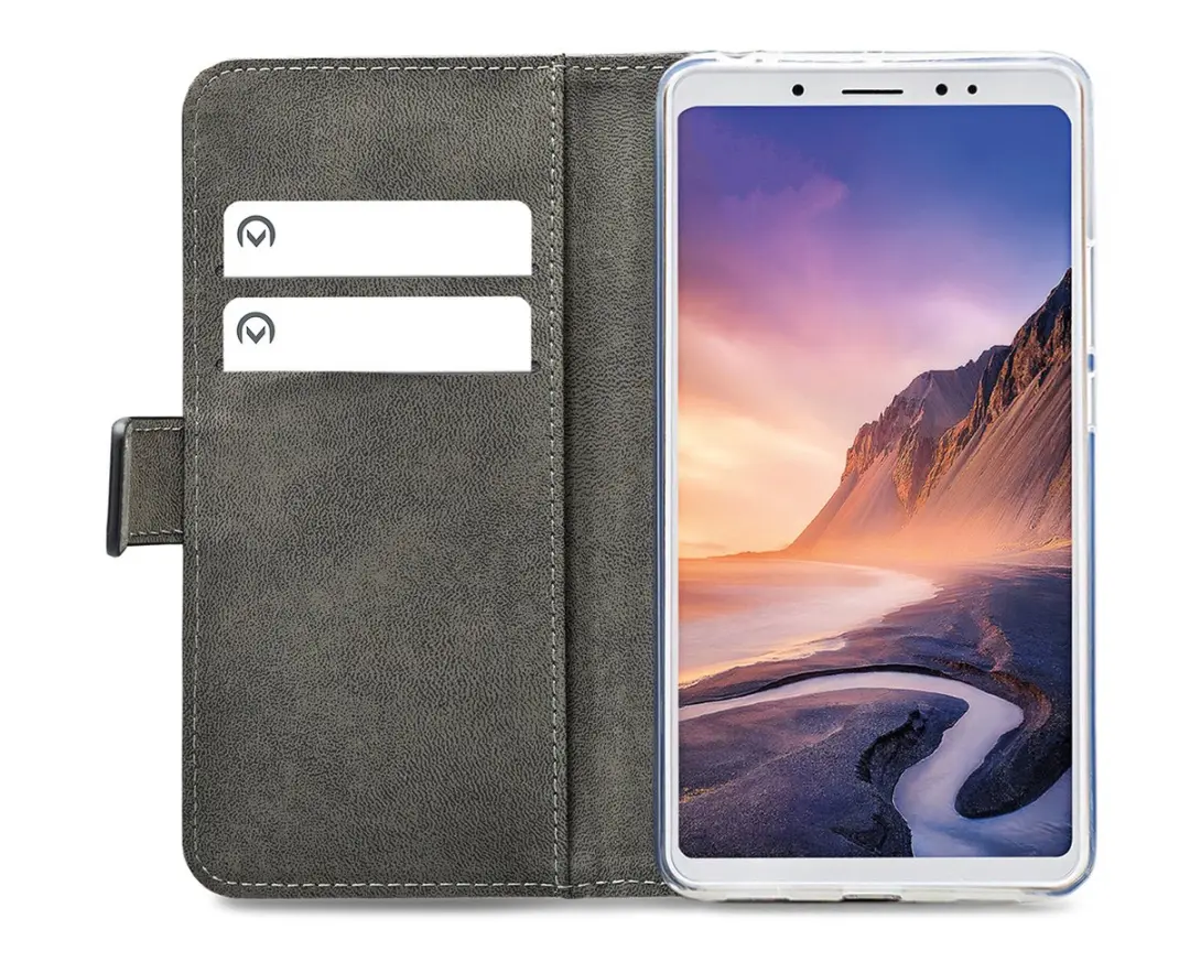 Mobilize Classic Gelly Wallet Bookcase Xiaomi Mi Max 3 - Zwart