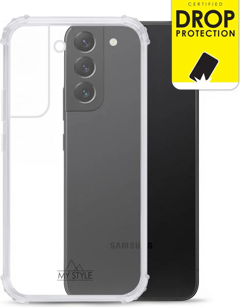 My Style MSPFCS1086 Telefoonhoesje - Samsung Galaxy S22 Plus - Transparant