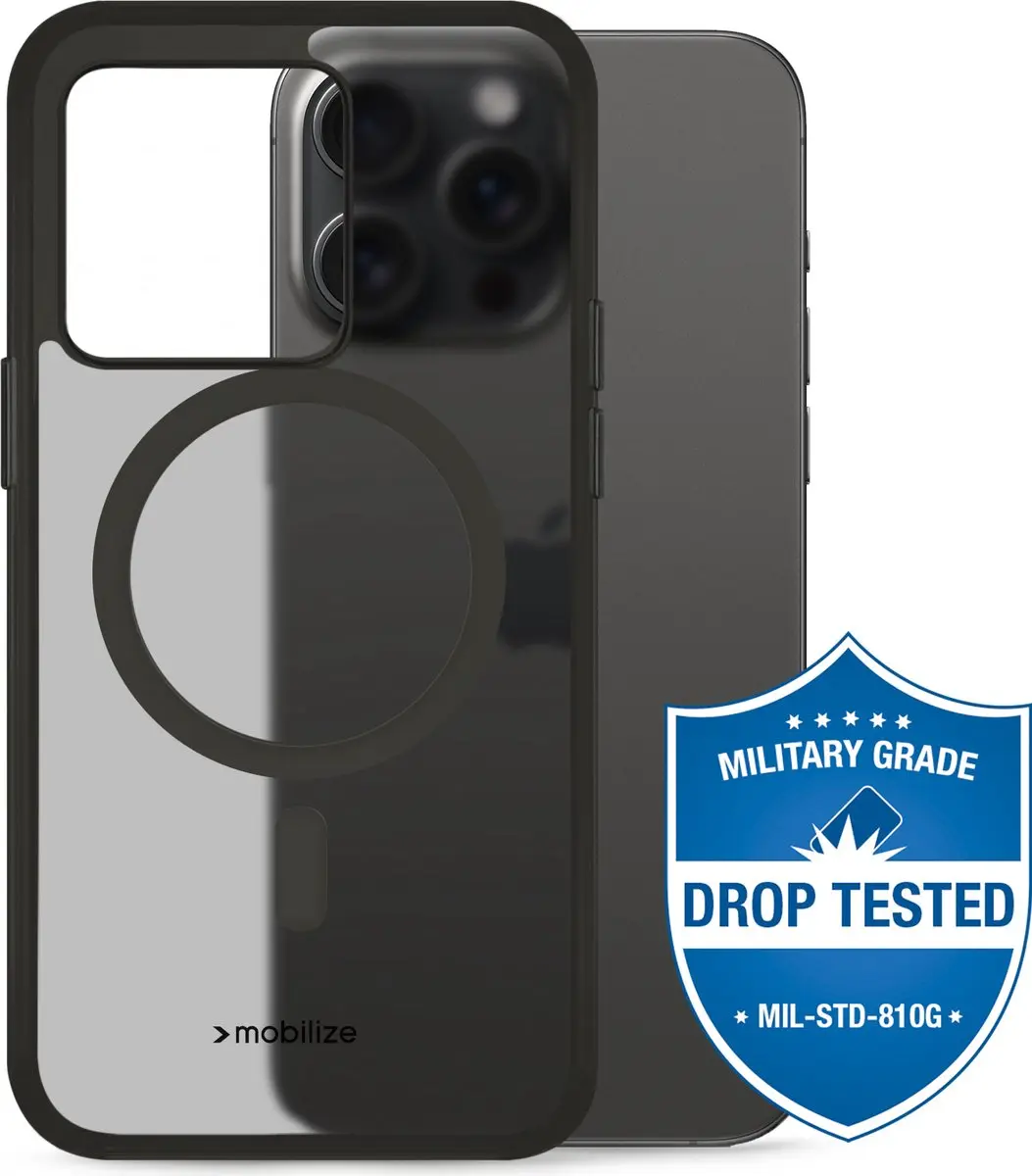 Mobilize MOB-MCHCB-IPH15ULTRA iPhone 15 Pro Max Hoesje - Zwart