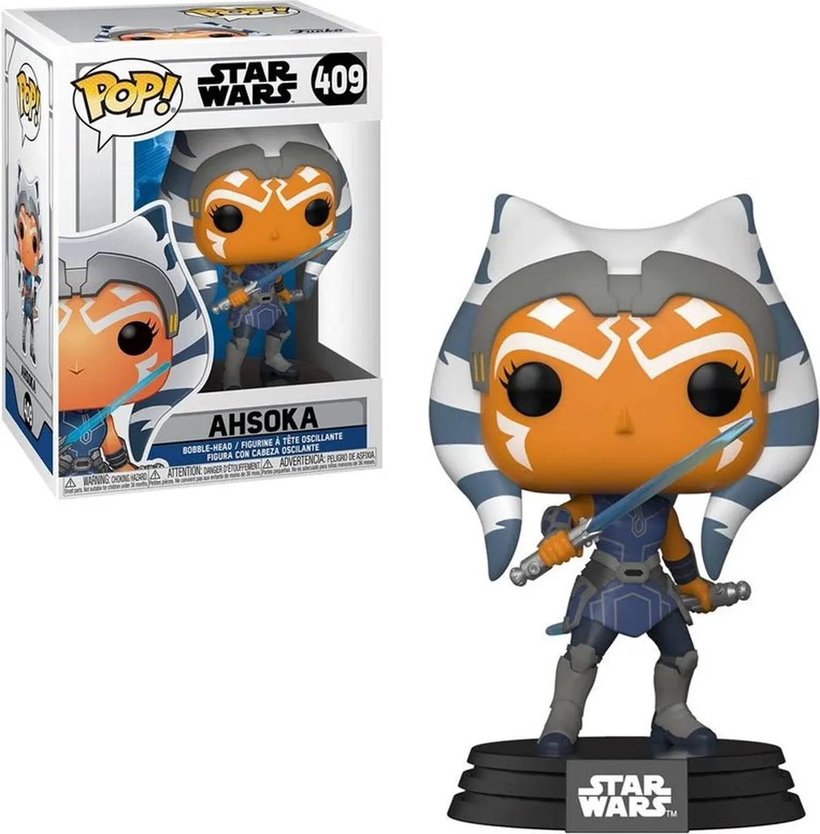 Funko Pop! Ahsoka Star Wars The Clone Wars FUN52023 - Bonte kleuren