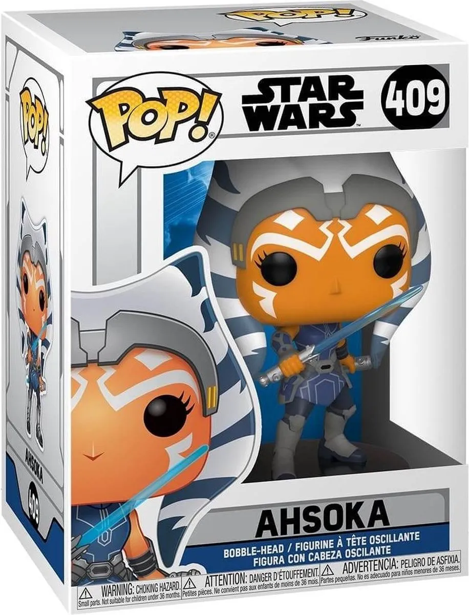 Funko Pop! Ahsoka Star Wars The Clone Wars FUN52023 - Bonte kleuren