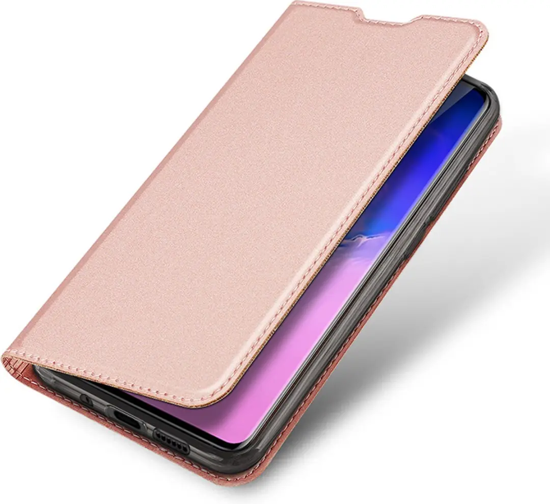 Dux Ducis Pro Series Slim Wallet Hoes - Samsung Galaxy S20 Ultra - Roze Goud