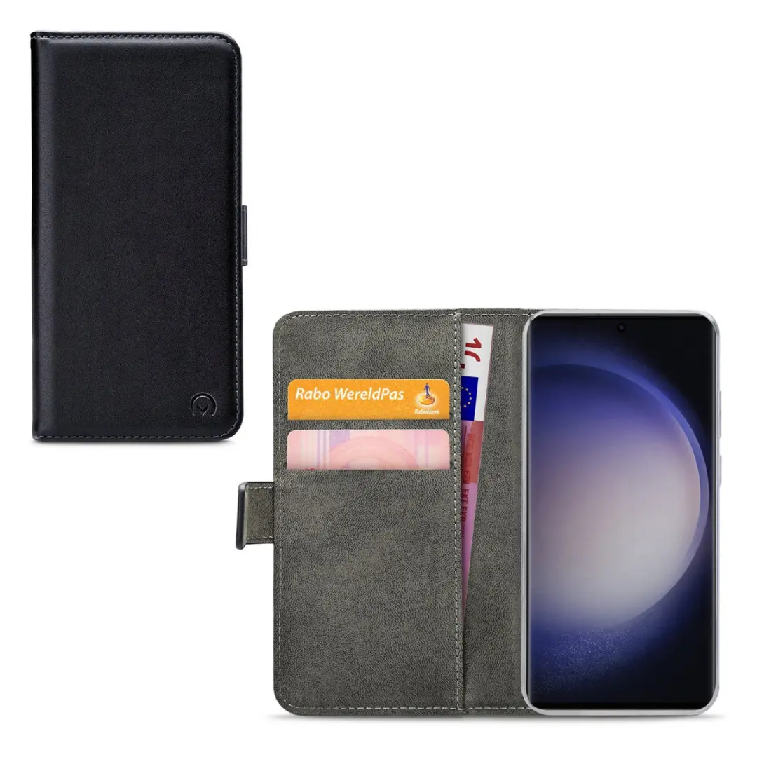 Mobilize Classic Gelly Wallet Bookcase Samsung Galaxy S23 Ultra - Zwart