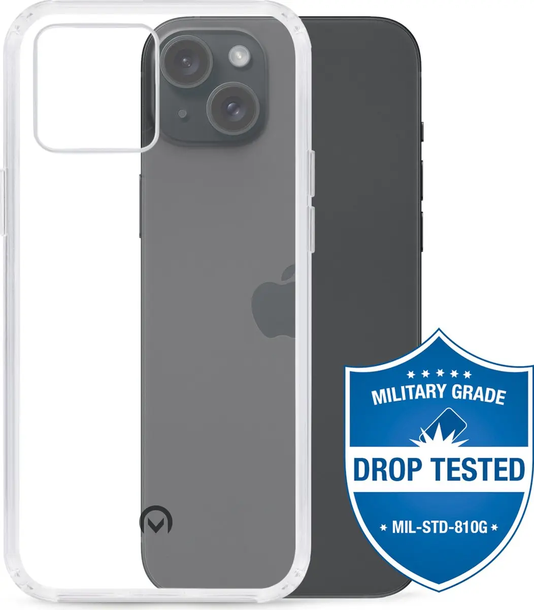Mobilize MOB-NPCC-IPH15PLUS Hoesje iPhone 15 Plus - Transparant