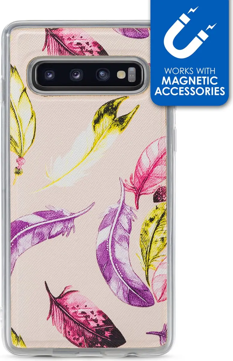 My Style Galaxy S10 Hoesje MSMNTCS1088 - Roze