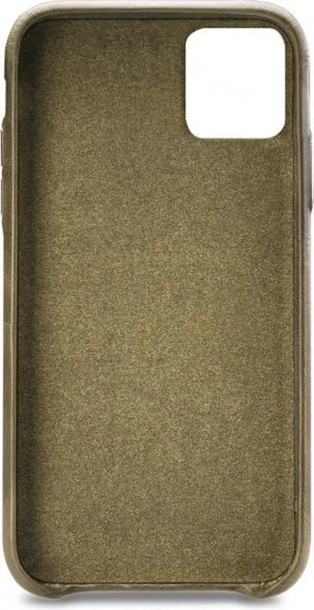 Senza Desire Backcover iPhone 11 Pro Max - Burned Olive - LEACVR1079 - afbeelding 6 van 6
