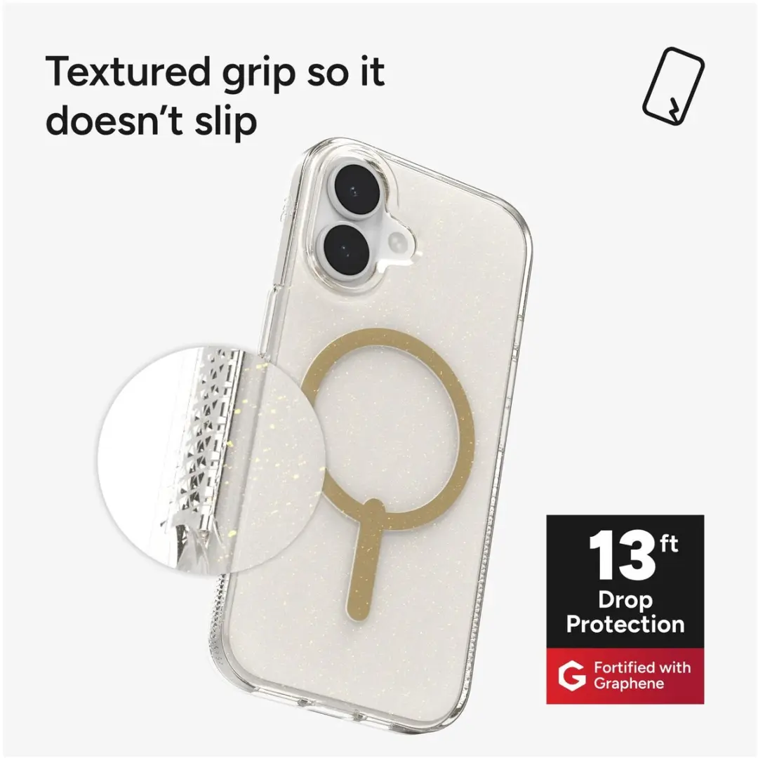 ZAGG Milan Snap Hoesje iPhone 17 - Goud - MagSafe